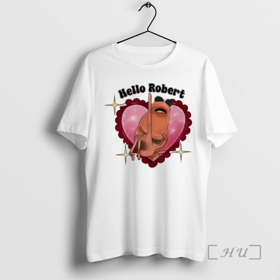 Officials Marcus The Worm Heart Hello Robert T-Shirts, Hoodie, Sweatshirt | RetroVerseTees.com