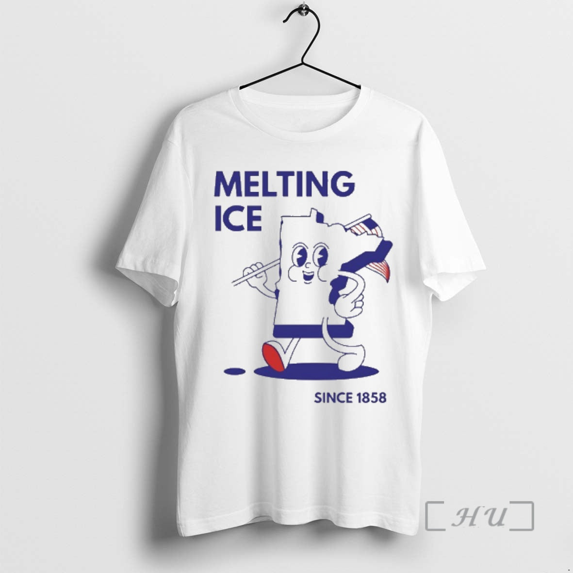 Officials Melting Ice Since 1858 Minnesota Fuck Ice T-Shirts, Hoodie, Sweatshirt | RetroVerseTees.com