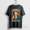 Officials Merry Christmas Snowflakes Ornaments