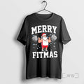 Officials Merry Fitmas Funny Santa Claus Christmas Gym