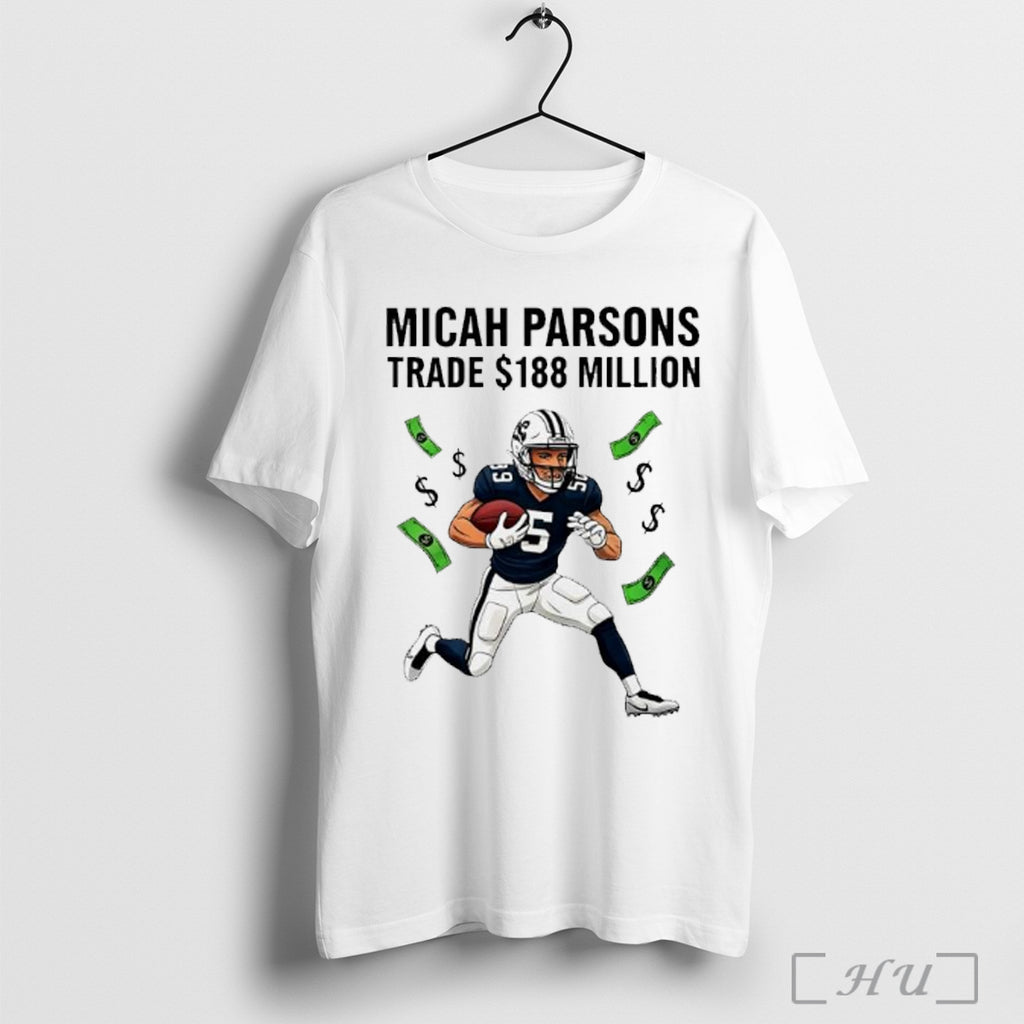 Officials Micah Parsons Trade 188 Million T Shirt