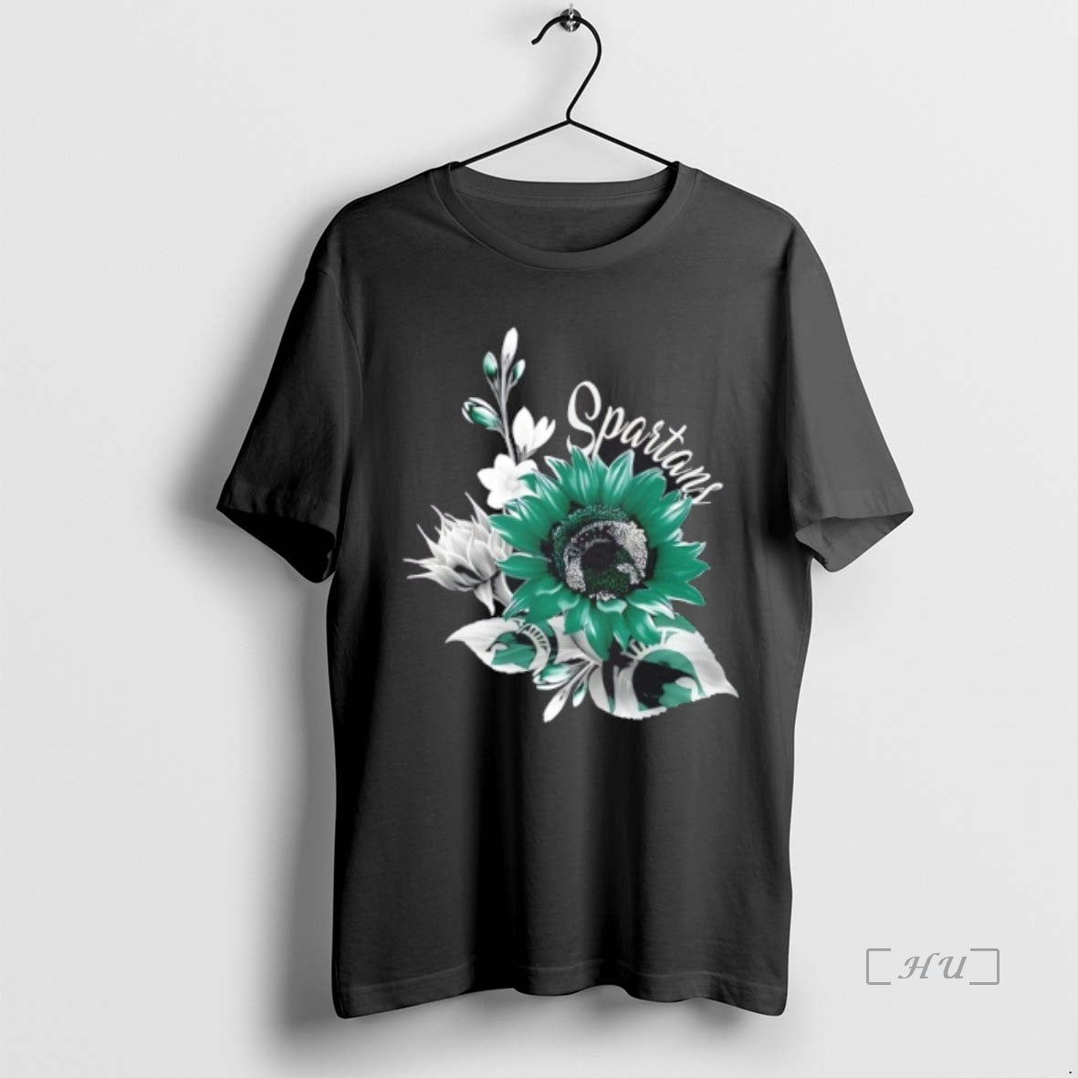 Officials Michigan State Spartans Football X Sunflower Floral T-Shirts, Hoodie, Sweatshirt | RetroVerseTees.com