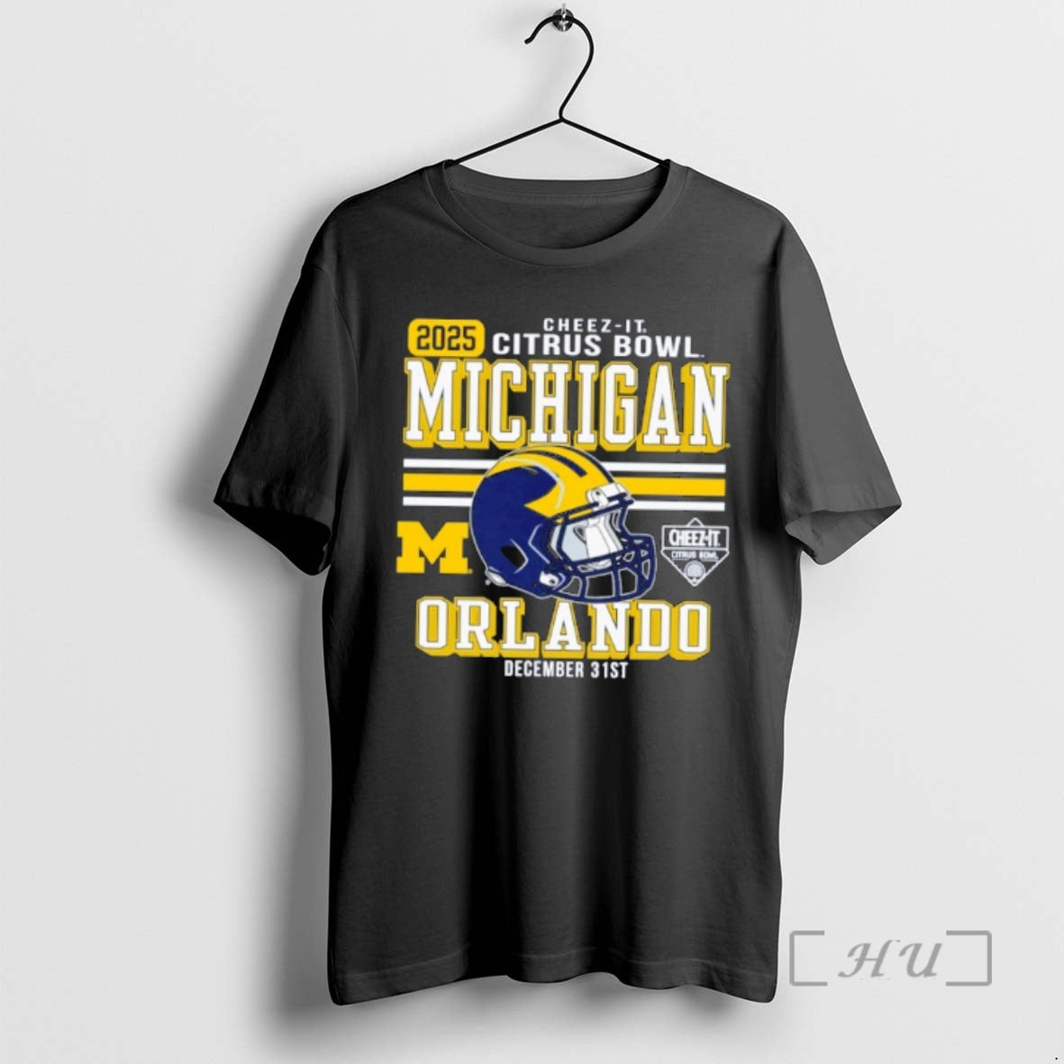 Officials Michigan Wolverines Football 2025 Cheez It Citrus Bowl Helmet T-Shirts, Hoodie, Sweatshirt | RetroVerseTees.com