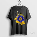 Officials Michigan Wolverines Football X Sunflower Floral T-Shirts, Hoodie, Sweatshirt | RetroVerseTees.com