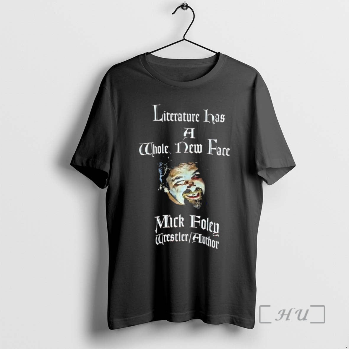 Officials Mick Foley Literature Has A Whole New Face T-Shirts, Hoodie, Sweatshirt | RetroVerseTees.com