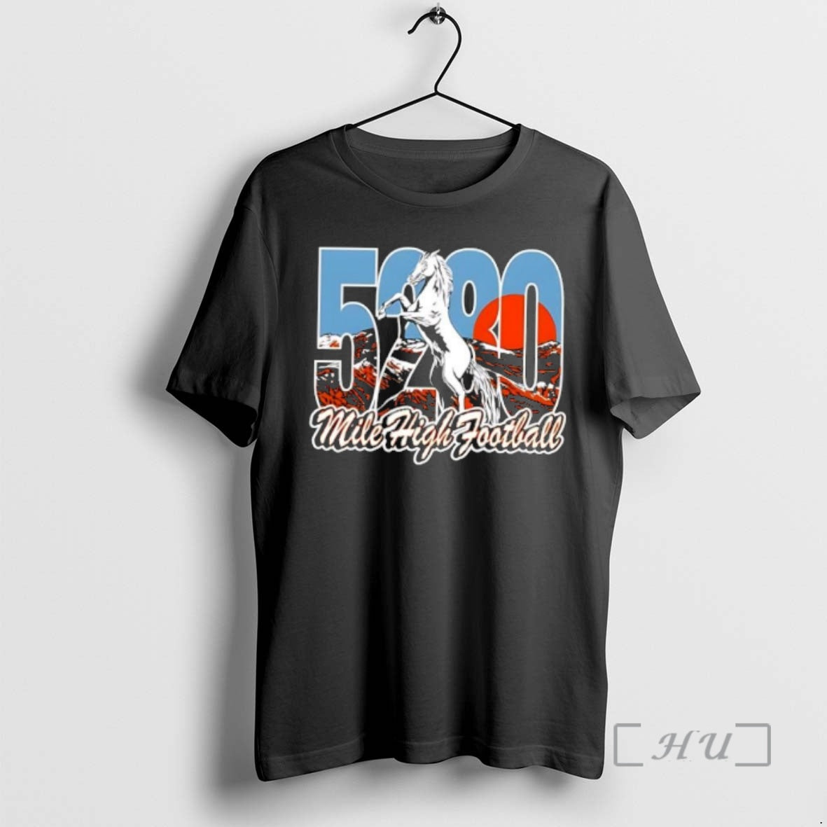 Officials Mile High Football 5280 Horse T-Shirts, Hoodie, Sweatshirt | RetroVerseTees.com