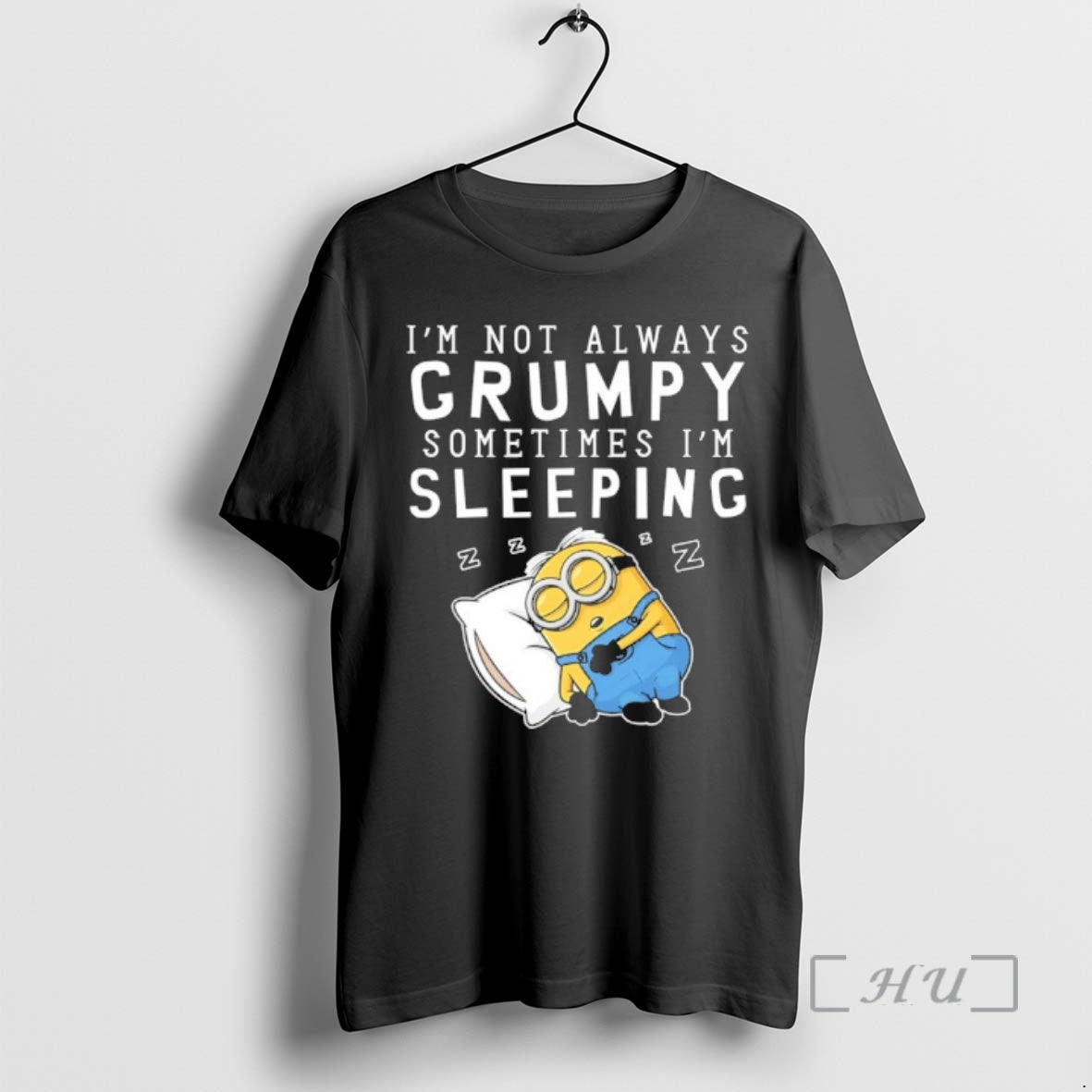 Officials Minion Im Not Always Grumpy Sometimes Im Sleeping T-Shirts, Hoodie, Sweatshirt | RetroVerseTees.com