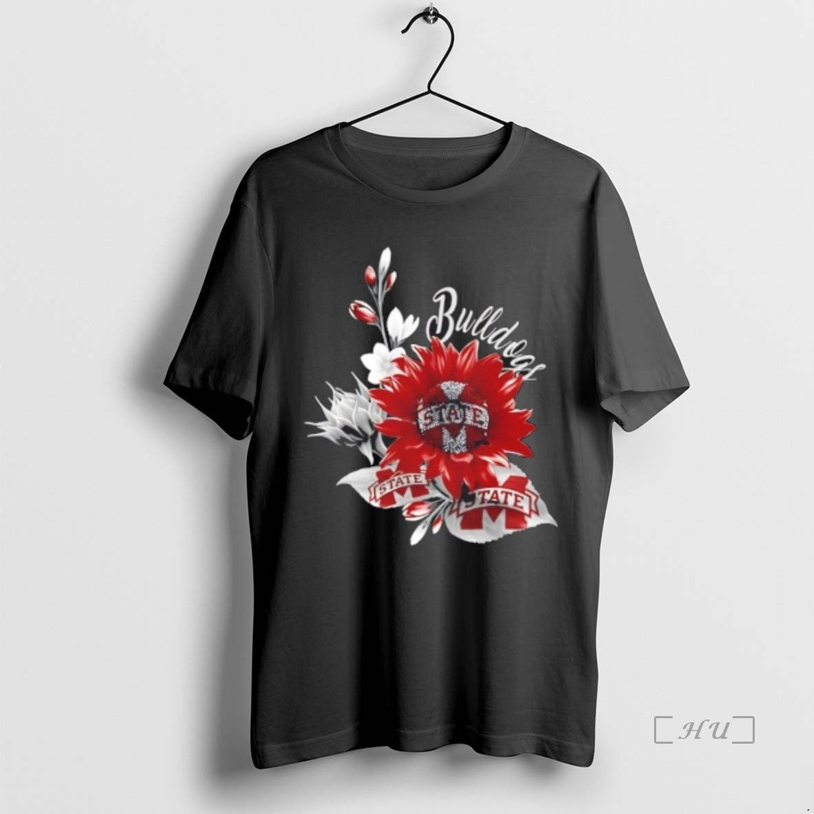Officials Mississippi State Bulldogs Football X Sunflower Floral T-Shirts, Hoodie, Sweatshirt | RetroVerseTees.com