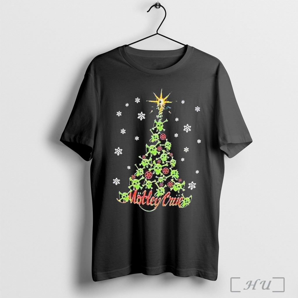 Officials Motley Crue All I Want For Christmas Is Crue Xmas Holiday T Shirt