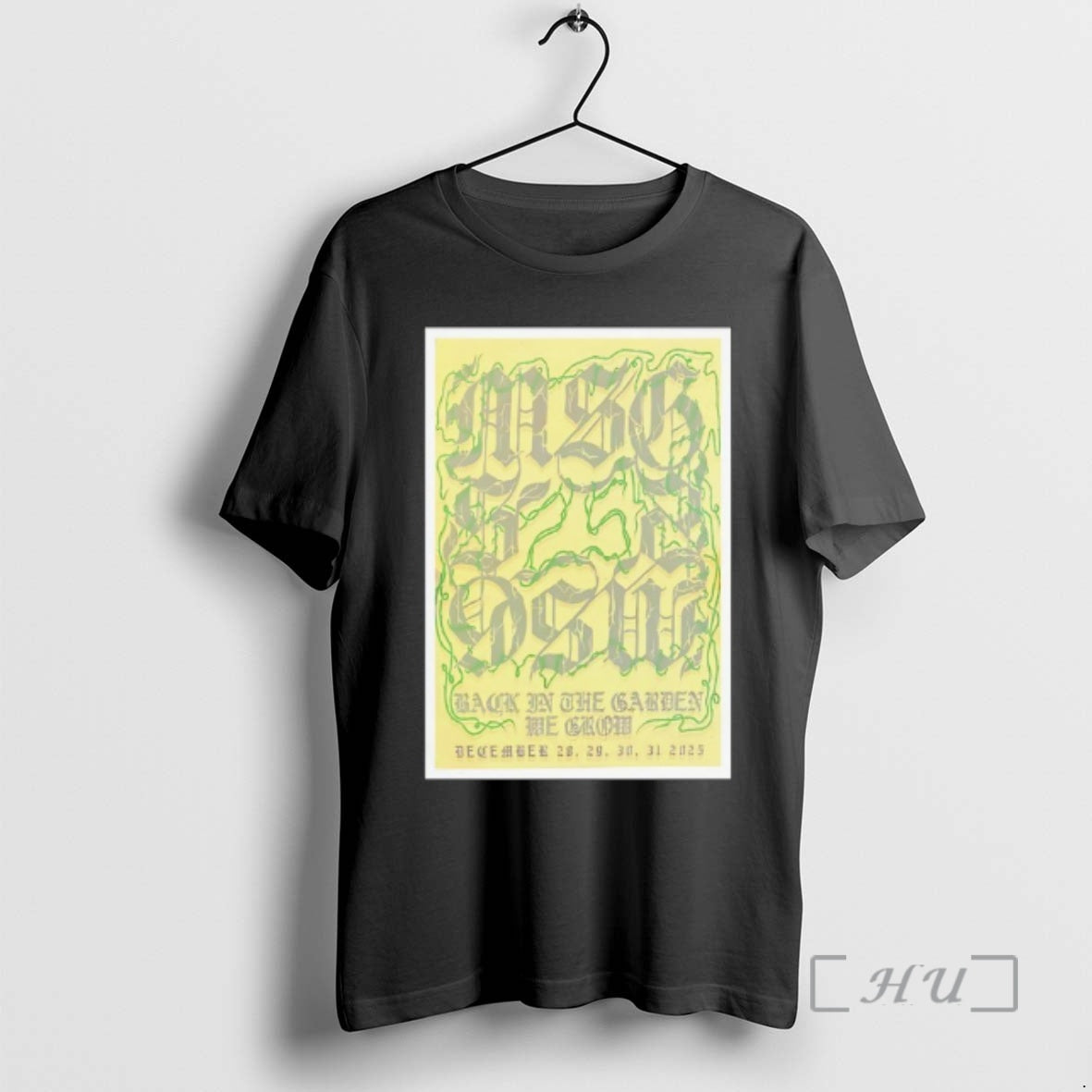 Officials Msg Dsw Back In The Garden Dec 28 31 2025 Premium T Shirts Sweater Hoodie, Sweatshirt | RetroVerseTees.com