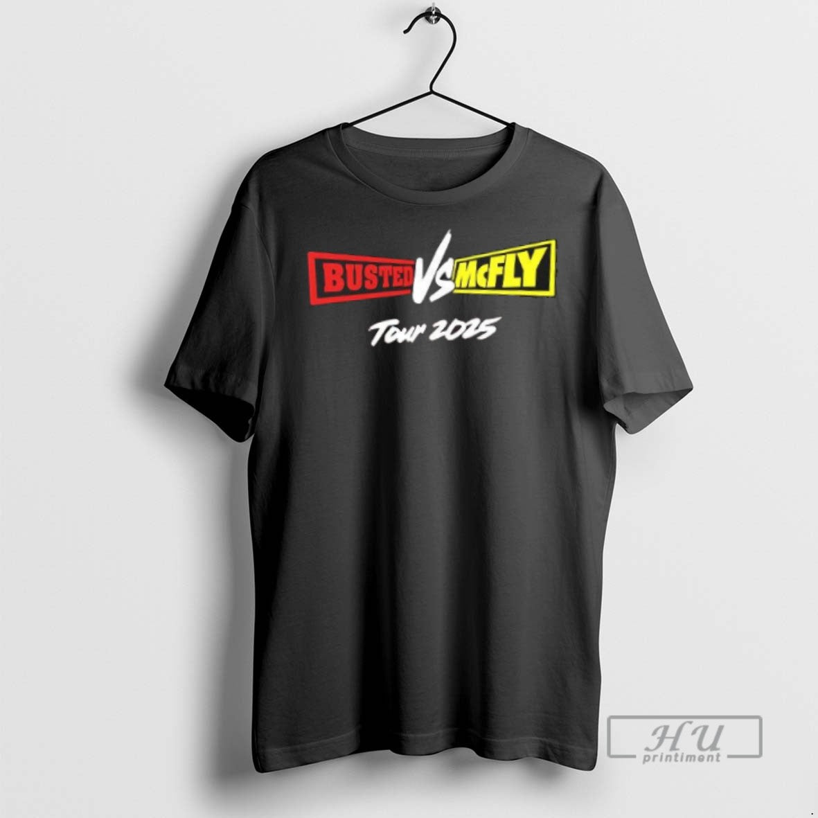 Officials Music Concert Busted Vs Mcfly Tour T Shirt