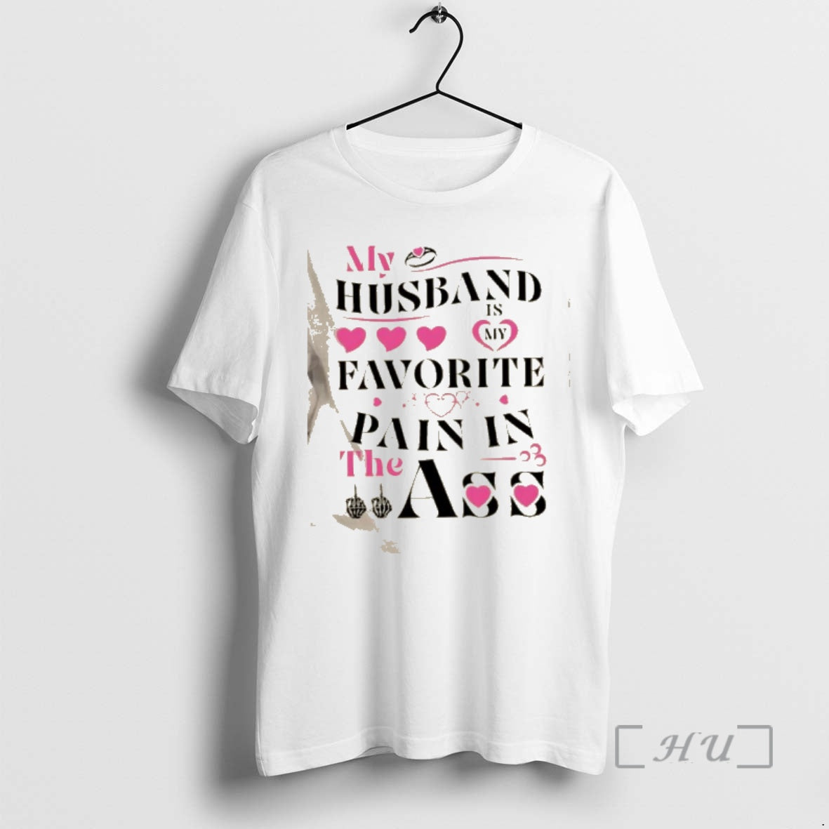 Officials My Husband Is My Favorite Pain In The Ass Hand Bones Premium T Shirts Hoodie, Sweatshirt | RetroVerseTees.com