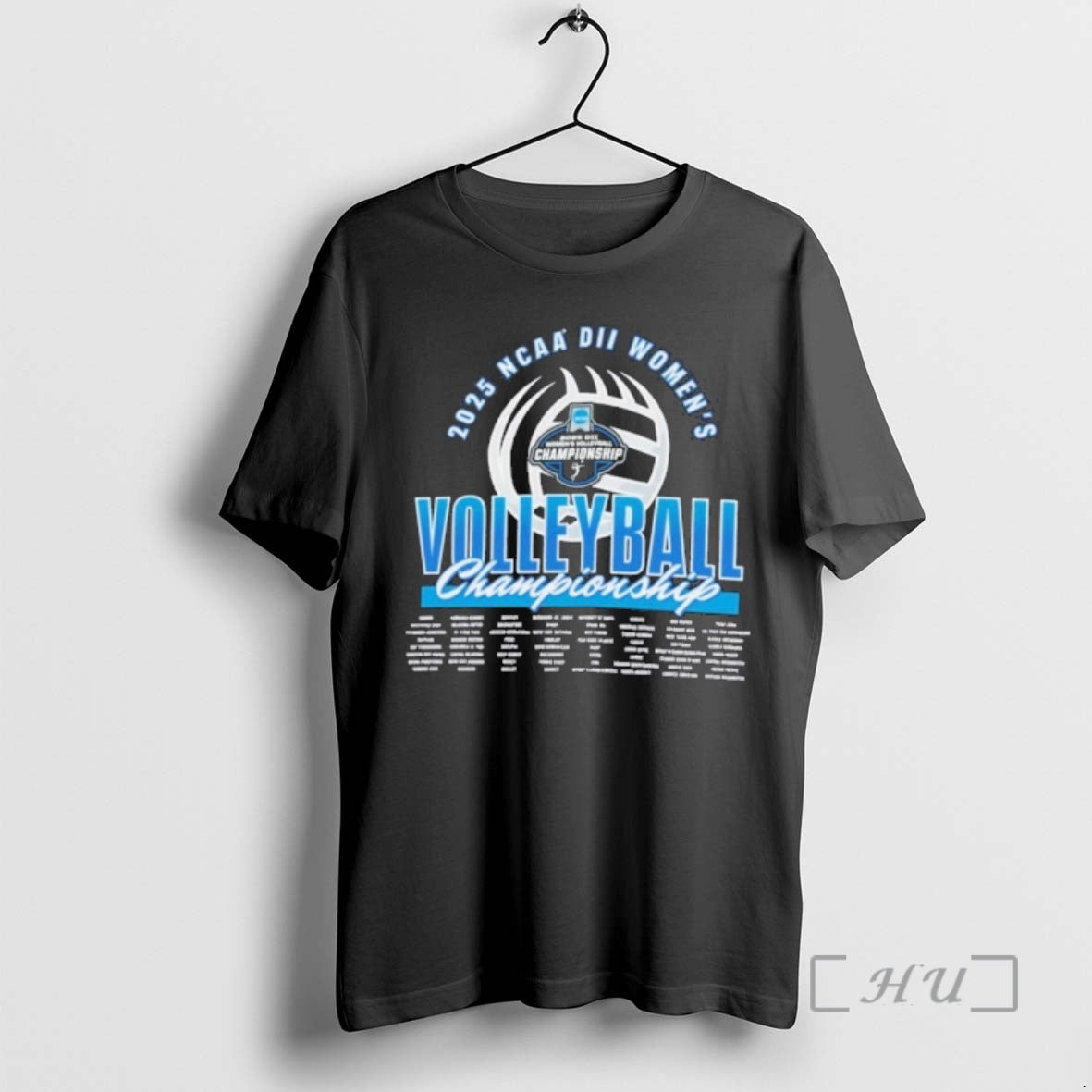 Officials Ncaa Dii Womens Volleyball Championship 2025 T-Shirts, Hoodie, Sweatshirt | RetroVerseTees.com