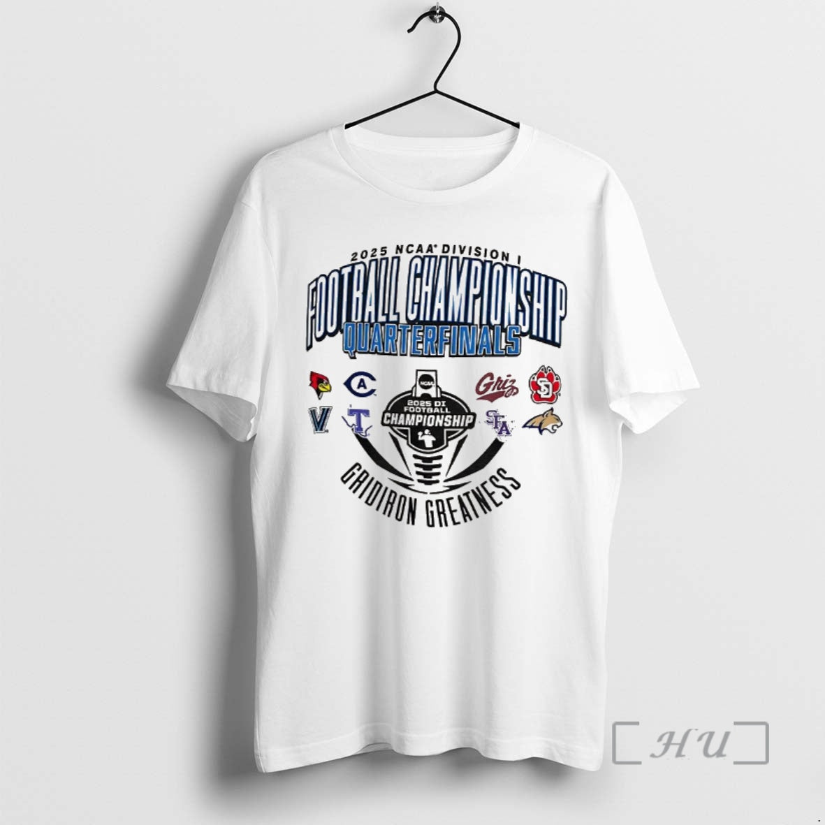 Officials Ncaa Division I Football Championship Quarterfinals Logo T-Shirts, Hoodie, Sweatshirt | RetroVerseTees.com