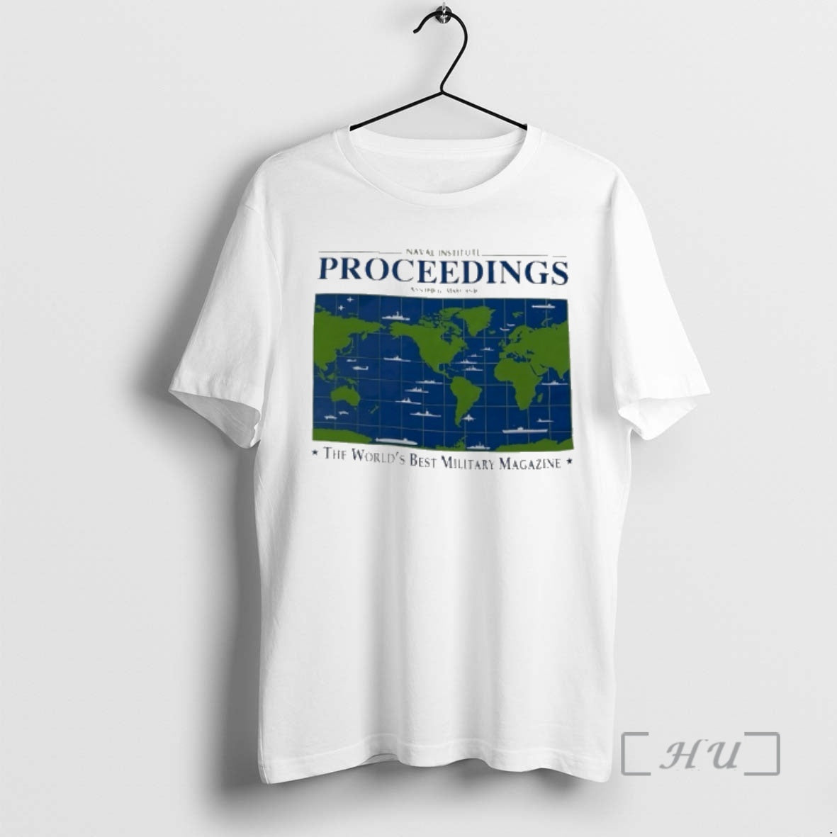 Officials Naval Institute Proceedings The Worlds Best Military Magazine Map Graphic Premium T Shirts Sweater Hoodie,...