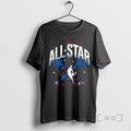 Officials Nba All Star Game 2026 Los Angeles Navy La Tropical Premium T Shirts Sweater Hoodie, Sweatshirt