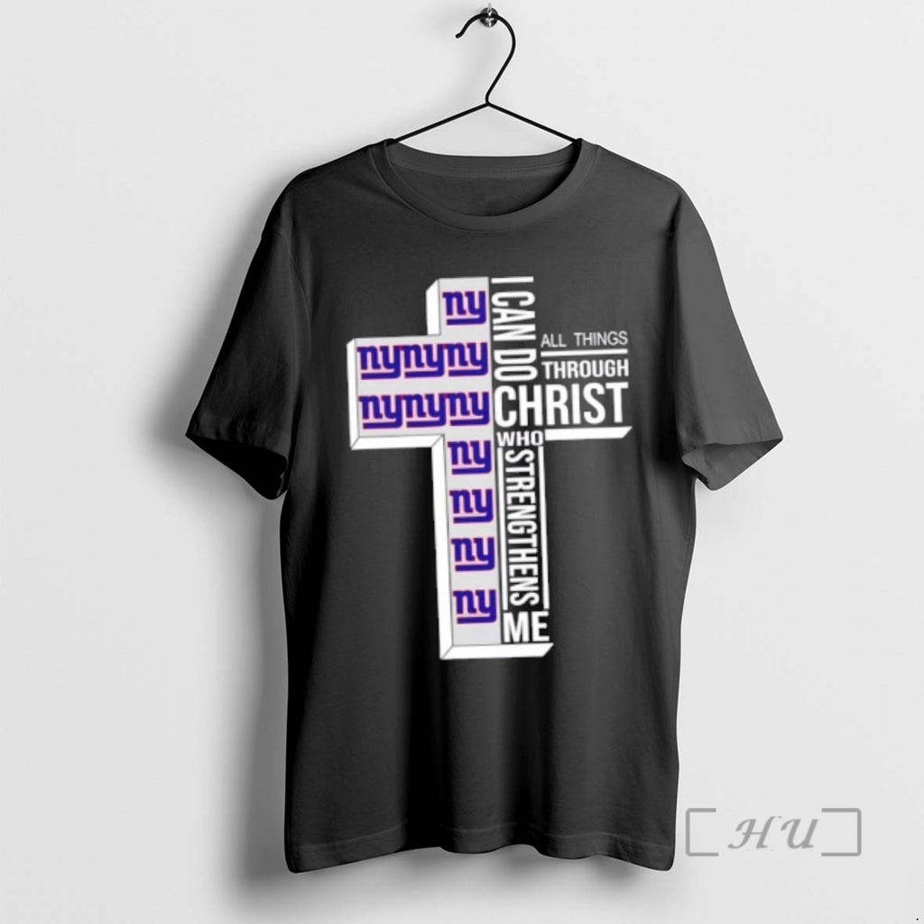 Officials New York Giants Football X I Can Do All Things Through Christ Who Strengthens