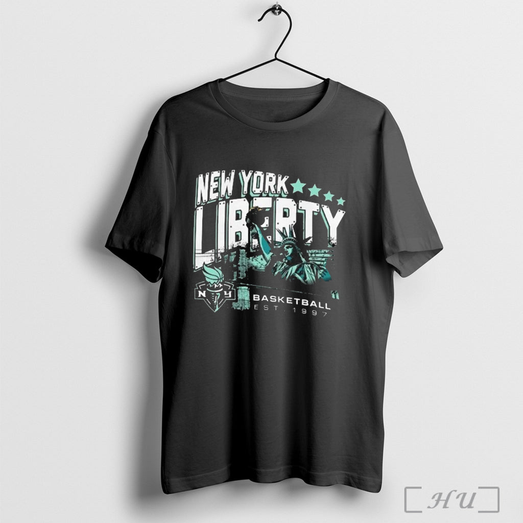Officials New York Liberty Hometown Regional Franklin 2025 T Shirt