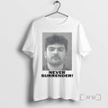 Officials Nick Fuentes Never Surrender Photo T-Shirts, Hoodie, Sweatshirt | RetroVerseTees.com