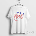 Officials Nicolle Wallace Peace Vote T-Shirts, Hoodie, Sweatshirt | RetroVerseTees.com