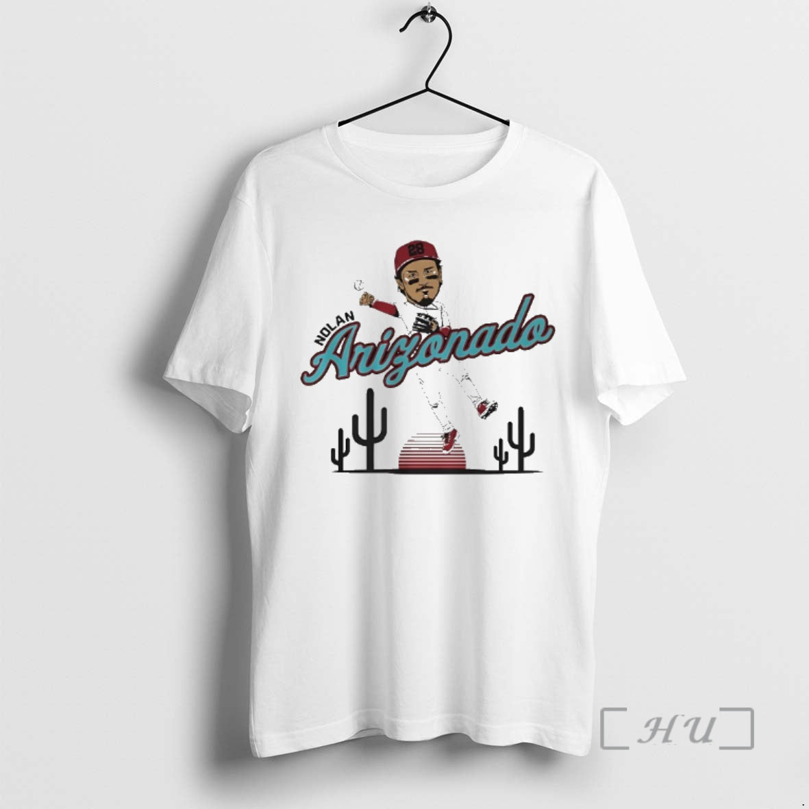 Officials Nolan Arenado Arizona Diamondbacks Baseball Player Caricature T-Shirts, Hoodie, Sweatshirt | RetroVerseTees.com