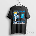 Officials North Carolina Tar Heels On Saturdays X Carolina Panthers On Sundays Mascot Premium T-Shirts, Hoodie, Sweatshirt