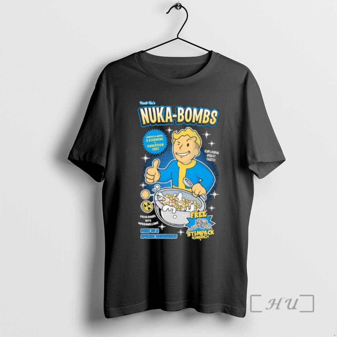 Officials Nuka Bombs Vault Boy Graphic T-Shirts, Hoodie, Sweatshirt | RetroVerseTees.com