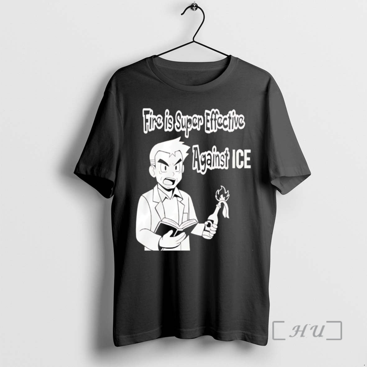 Officials Oak Pokmon Fire Is Super Effective Against Ice Christmas T-Shirts, Hoodie, Sweatshirt | RetroVerseTees.com