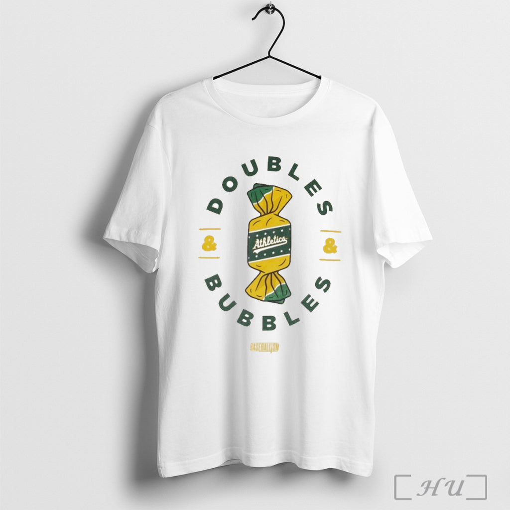 Officials Oakland Athletics Bubbles And Doubles Baseballism T Shirt