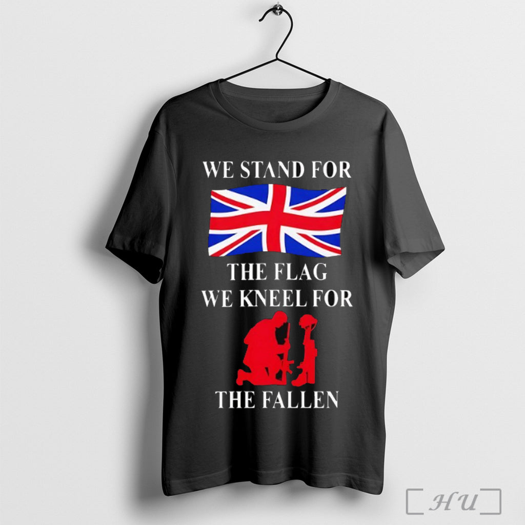 Officials Officials We Stand For The Flag We Kneel For The Fallen T Shirt