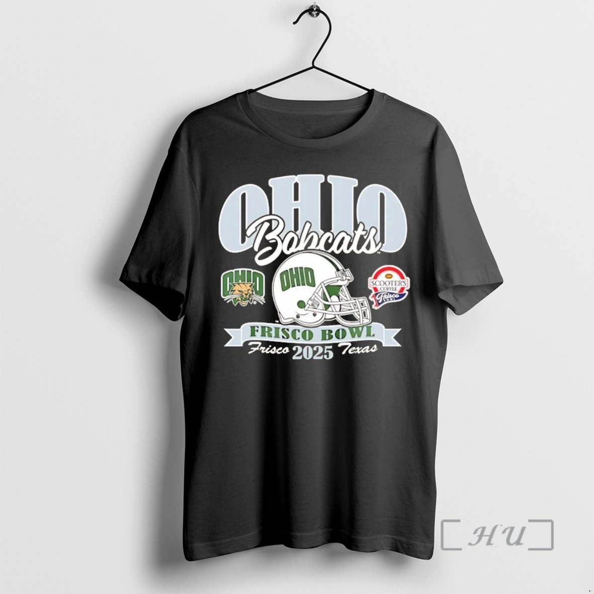 Officials Ohio Bobcats 2025 Frisco Bowl Texas Chriast T-Shirts, Hoodie, Sweatshirt | RetroVerseTees.com