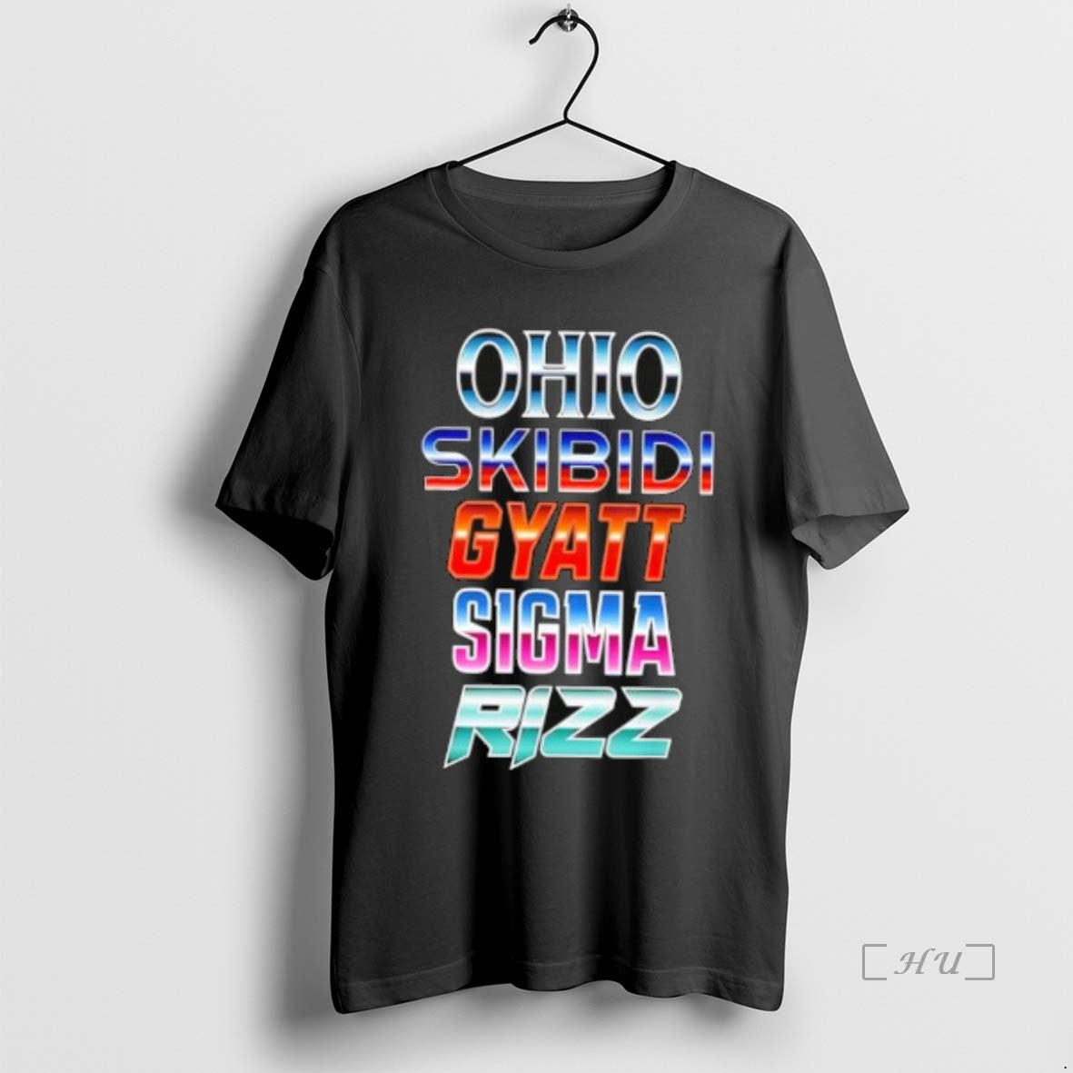 Officials Ohio Skibidi Gyatt Sigma Rizz Rainbow Stylish T-Shirts, Hoodie, Sweatshirt | RetroVerseTees.com