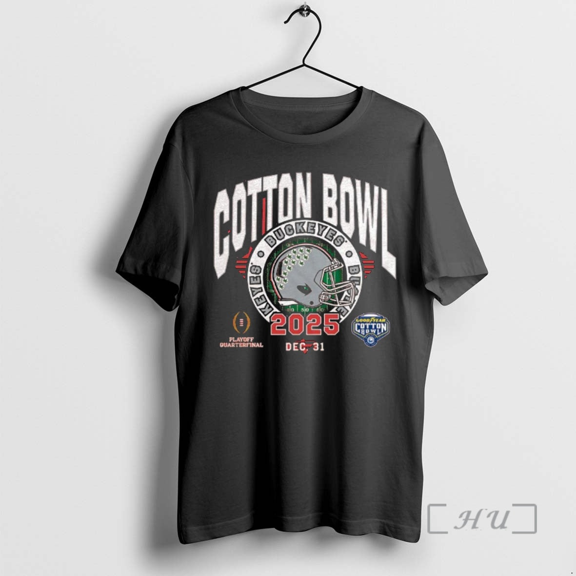 Officials Ohio State Cfp Cotton Bowl December 31 2025 T-Shirts, Hoodie, Sweatshirt | RetroVerseTees.com