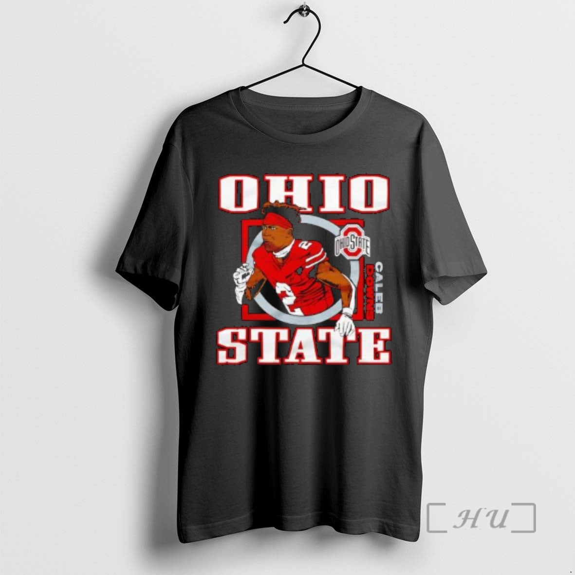 Officials Ohio State Caleb Downs Homage To Osu T-Shirts, Hoodie, Sweatshirt | RetroVerseTees.com