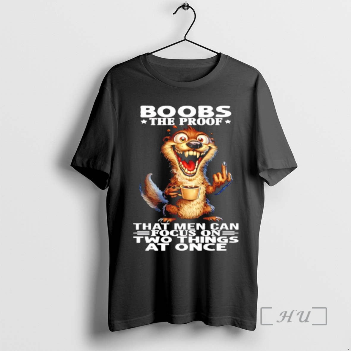 Officials Otter Boobs The Proof That Men Can Focus On Two Things At Once Premium T-Shirts, Hoodie, Sweatshirt