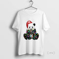 Officials Panda Christmas Lights Animals T-Shirts, Hoodie, Sweatshirt | RetroVerseTees.com