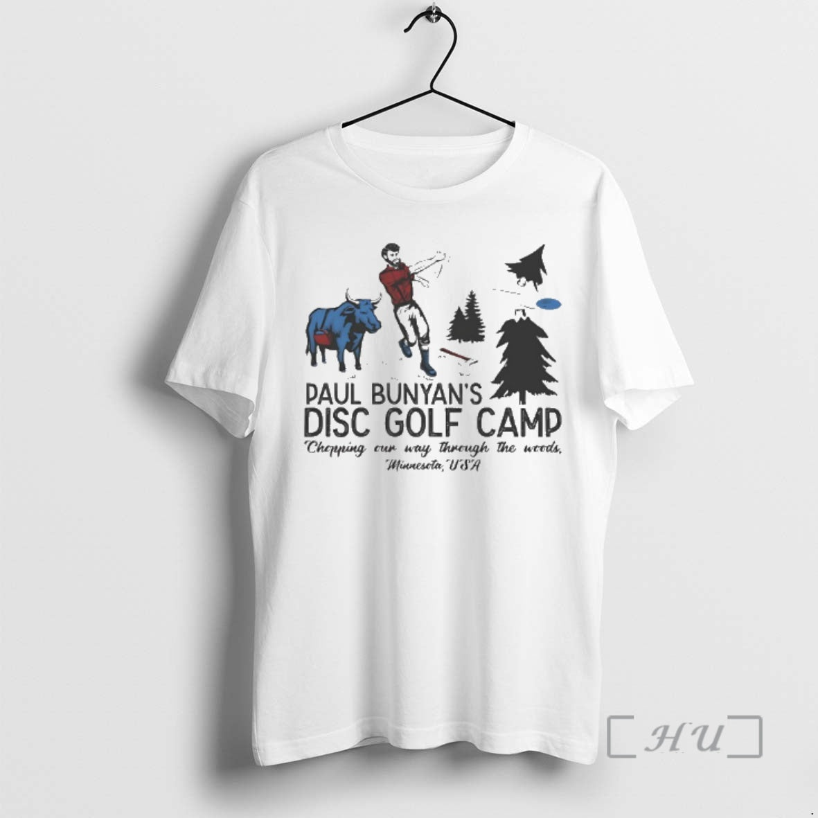 Officials Paul Bunyan Disc Golf Camp Chopping Our Way Through The Woods Minnesota Usa Premium T-Shirts, Hoodie, Sweatshirt