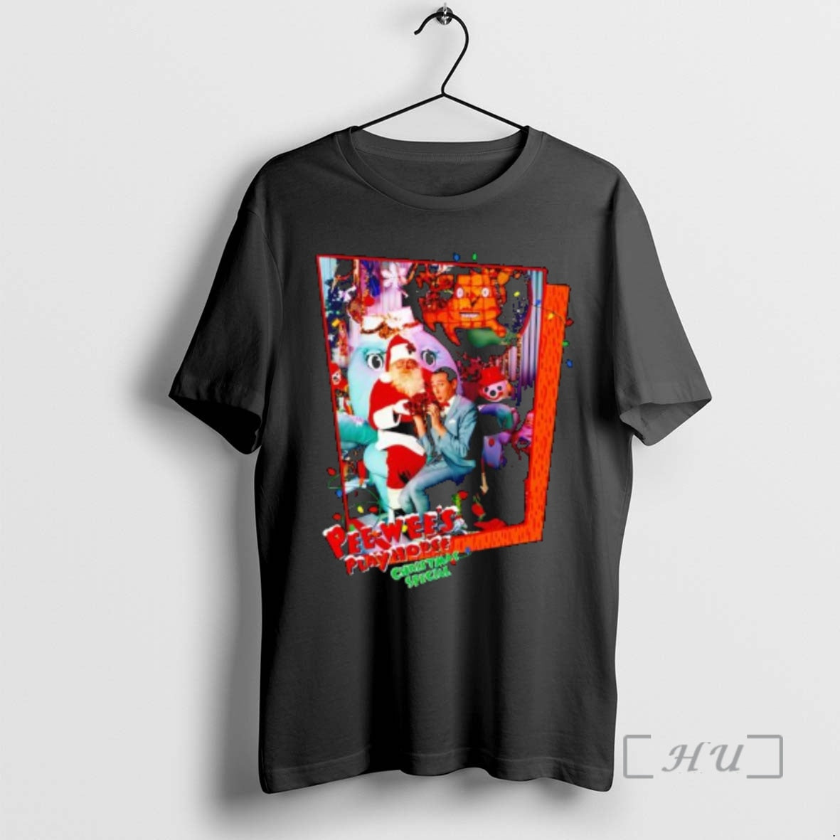 Officials Pee Wees Playhouse Christmas Special Santa Claus Graphic T-Shirts, Hoodie, Sweatshirt | RetroVerseTees.com