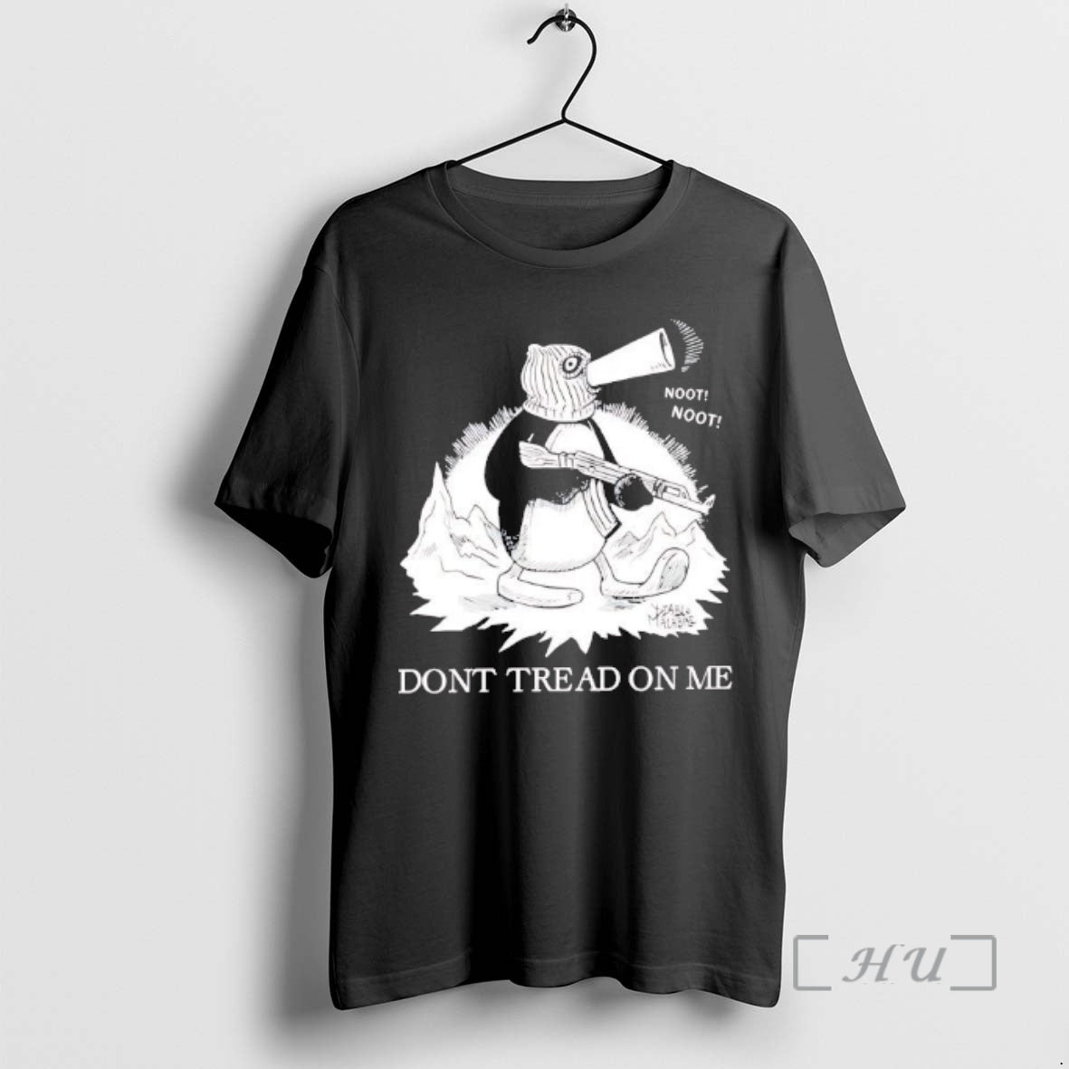 Officials Penguin Noot Noot Dont Tread On Me T-Shirts, Hoodie, Sweatshirt | RetroVerseTees.com