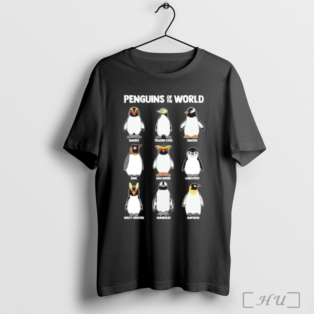 Officials Penguins Of The World T Shirt