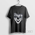 Officials Pennywise Horror Character Big Face Halloween T Shirts