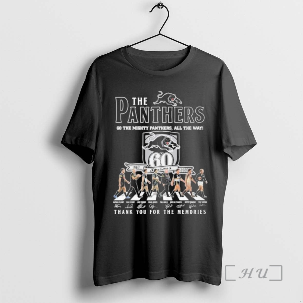 Officials Penrith Panthers Abbey Road 60 Seasons 1967 2026 T-Shirts, Hoodie, Sweatshirt | RetroVerseTees.com