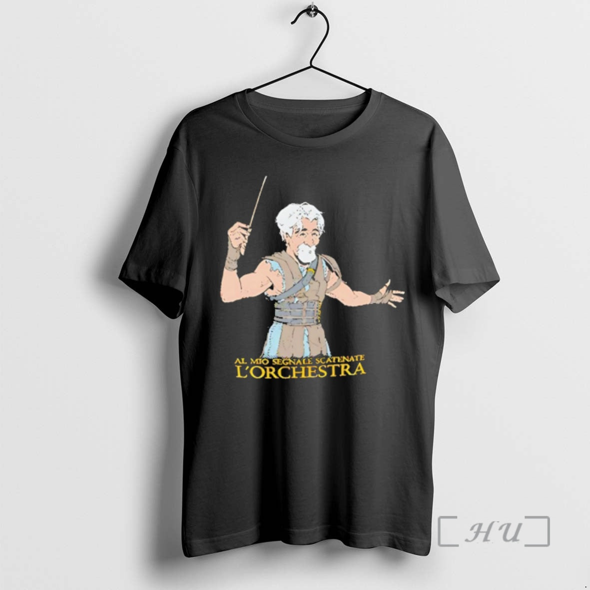 Officials Peppe Gladiatore Al Mio Segnale Scatenate Lorchestra T-Shirts, Hoodie, Sweatshirt | RetroVerseTees.com