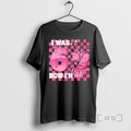 Officials Pink Checkered I Was 6 Now Im 7 Birthday 7 Years Old Bday Premium T-Shirts, Hoodie, Sweatshirt | RetroVerseTees.com