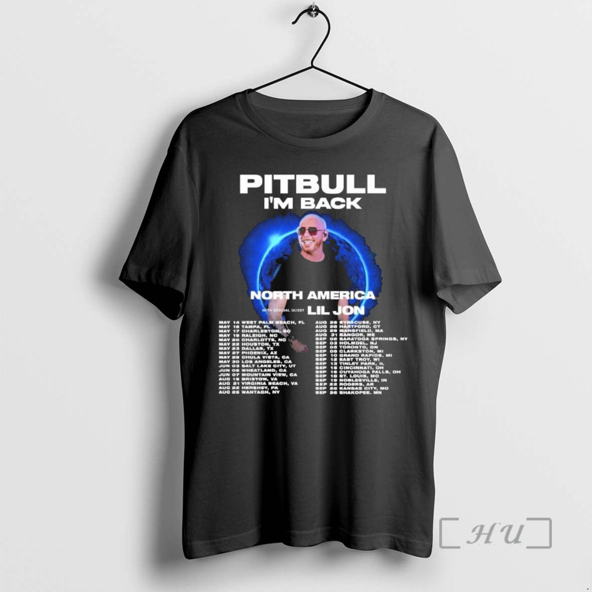 Officials Pitbull Im Back North America Tour 2026 T-Shirts, Hoodie, Sweatshirt | RetroVerseTees.com