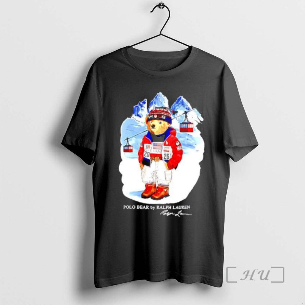 Officials Polo Ralph Lauren Team Usa Polo Bear Ice