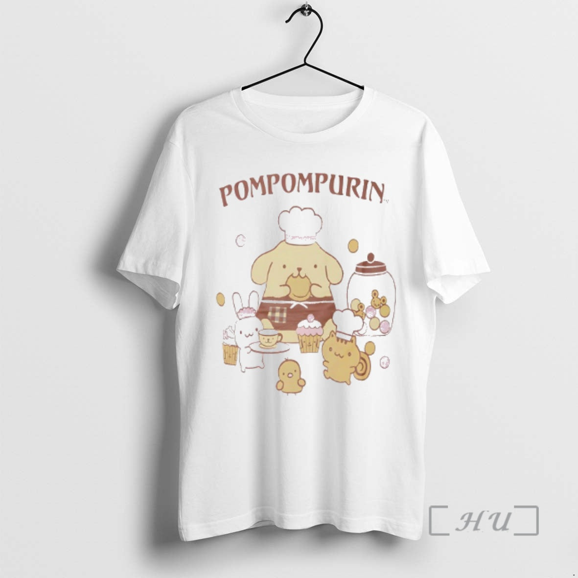Officials Pompompurin Makes Cake Cartoon T-Shirts, Hoodie, Sweatshirt | RetroVerseTees.com