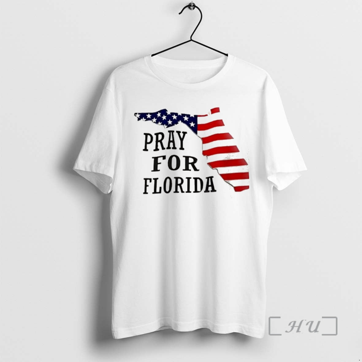 Officials Pray For Florida Map With American Flag Design T-Shirts, Hoodie, Sweatshirt | RetroVerseTees.com