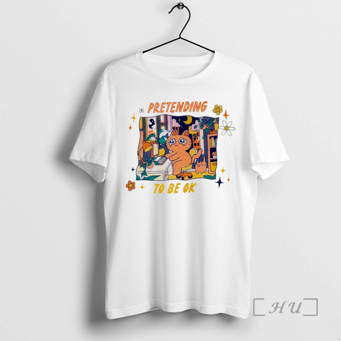 Officials Pretending To Be Ok Cat Circle T-Shirts, Hoodie, Sweatshirt | RetroVerseTees.com