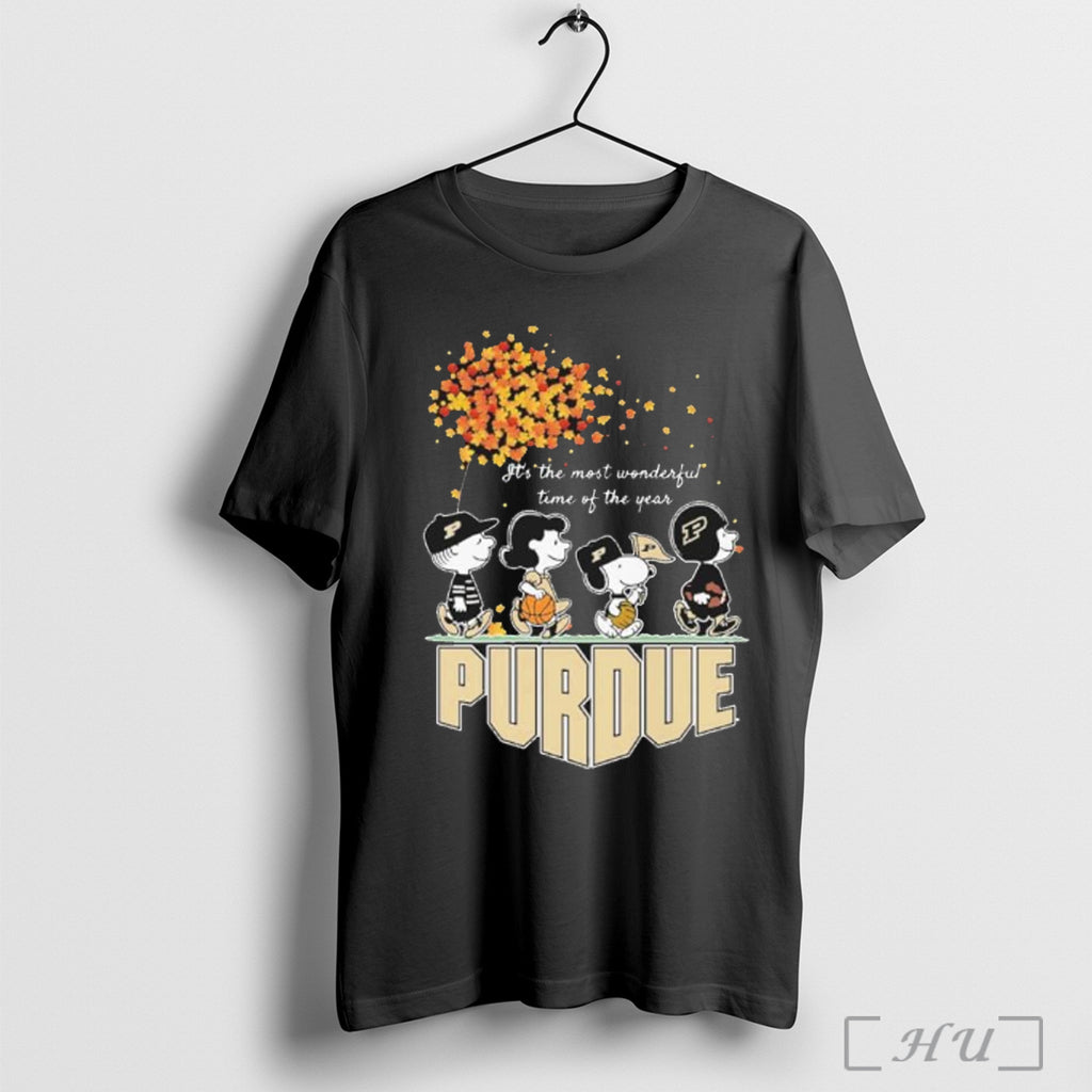 Officials Purdue Boilermakers And Peanuts Character Its The Most Wonderful Time Of The Year